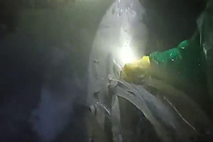 吕梁消防水池堵漏现场